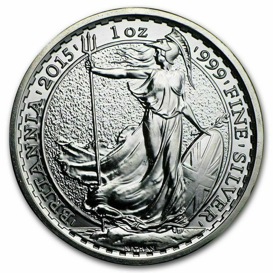 2015 Britannia 1oz Silver Coin One Pound Investment
