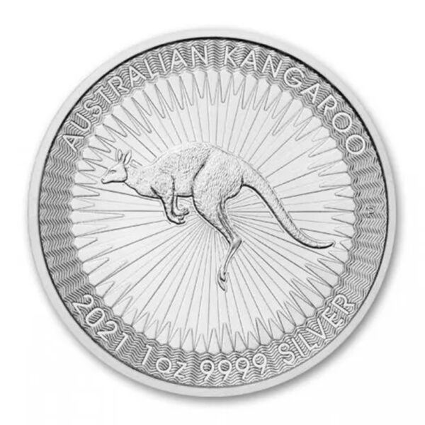 2021 Perth Mint Kangaroo 1oz Silver Coin