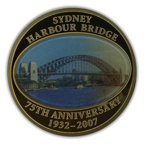 KlbA4BxIqo50-2007-Sydney-Harbour-Bridge-75th-Anniversary-1-oz-Gold-Coin-Reverse 2007 Sydney Harbour Bridge 75th Anniversary 1 oz Gold Coin