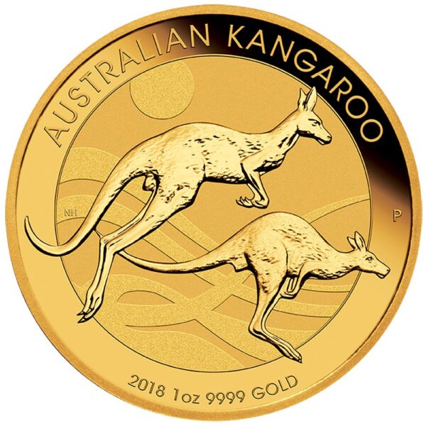 Perth Mint Gold 2018 Kangaroo 1/4 oz