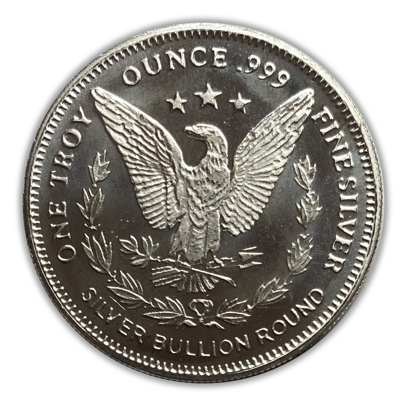 Morgan Dollar Design 1 oz Silver Round