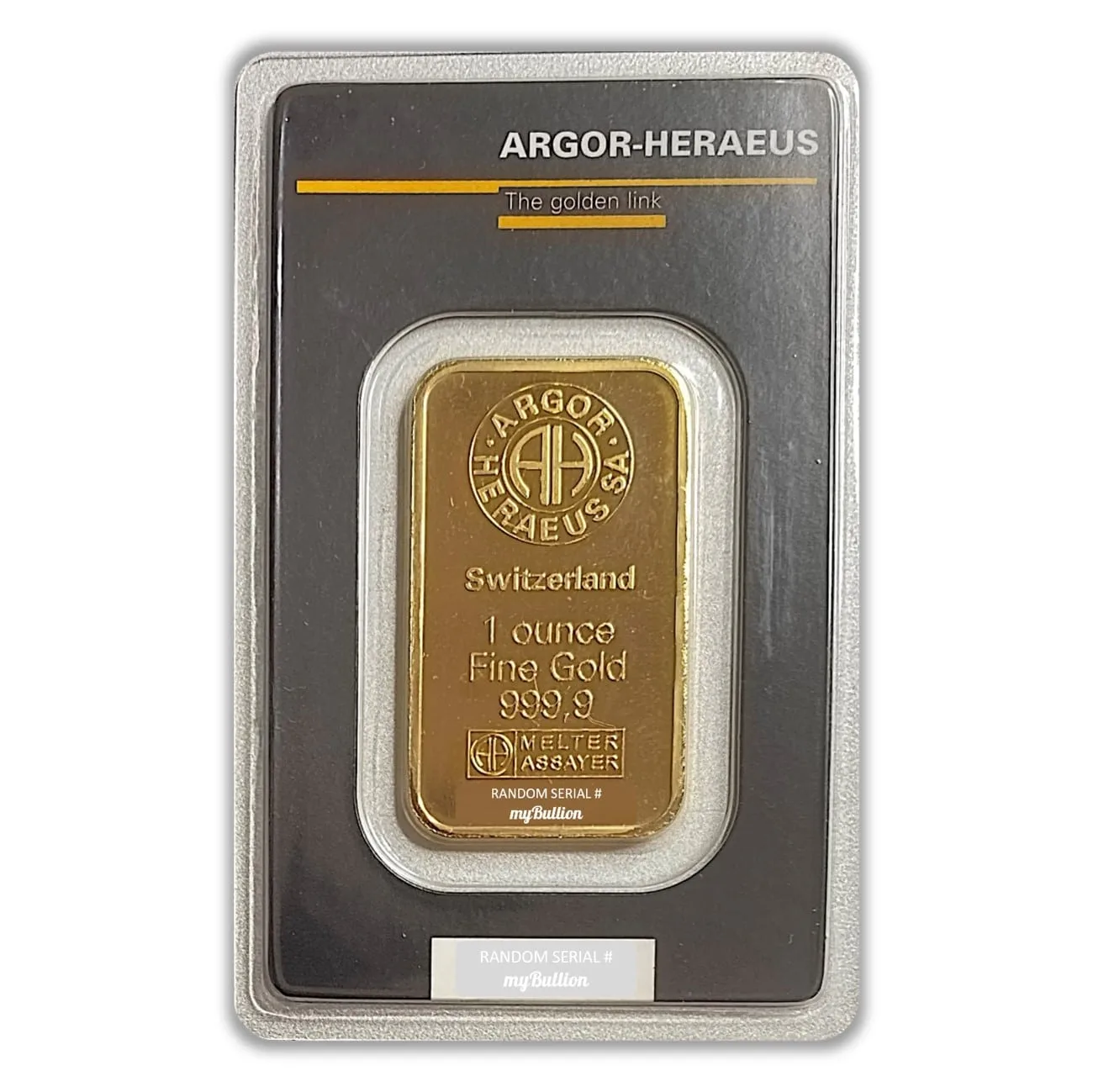 Argor-Heraeus 1 oz Gold Bar