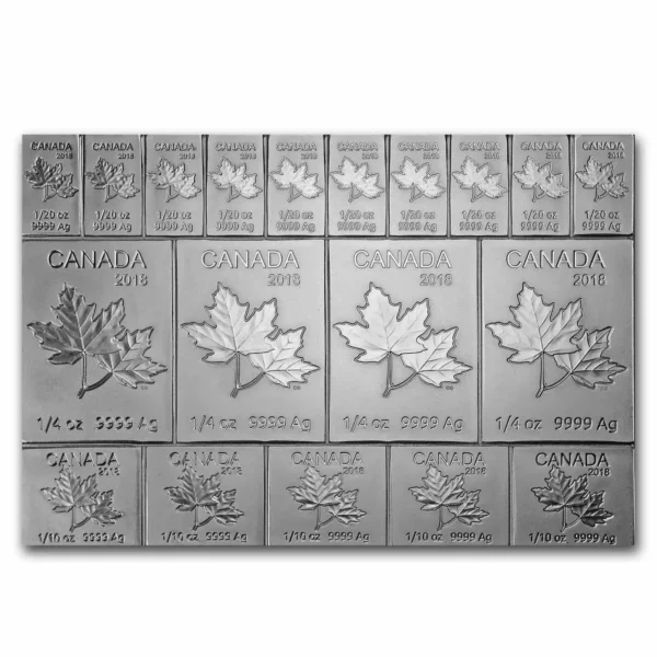 Royal Canadian Mint MapleFlex 2 oz Silver Bar