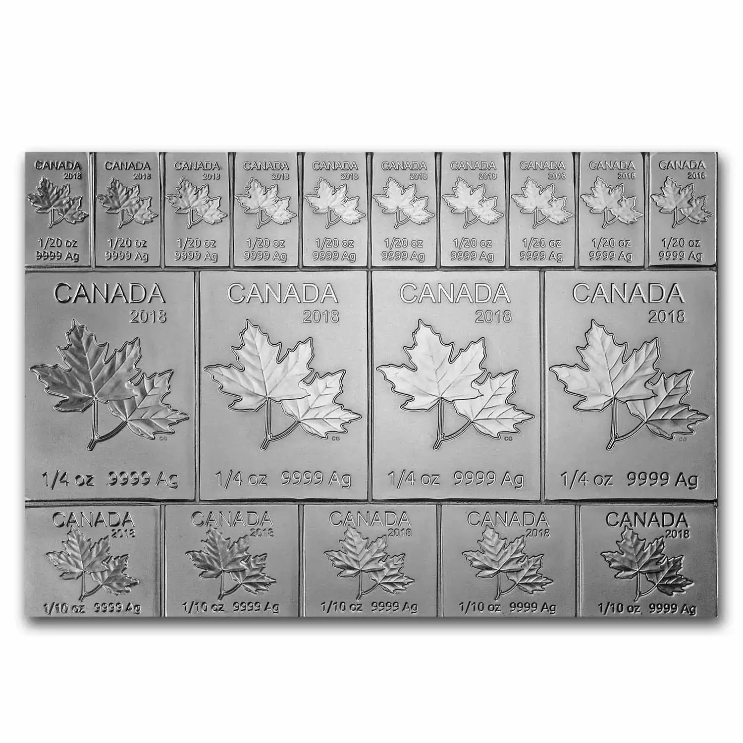 Royal Canadian Mint MapleFlex 2 oz Silver Bar