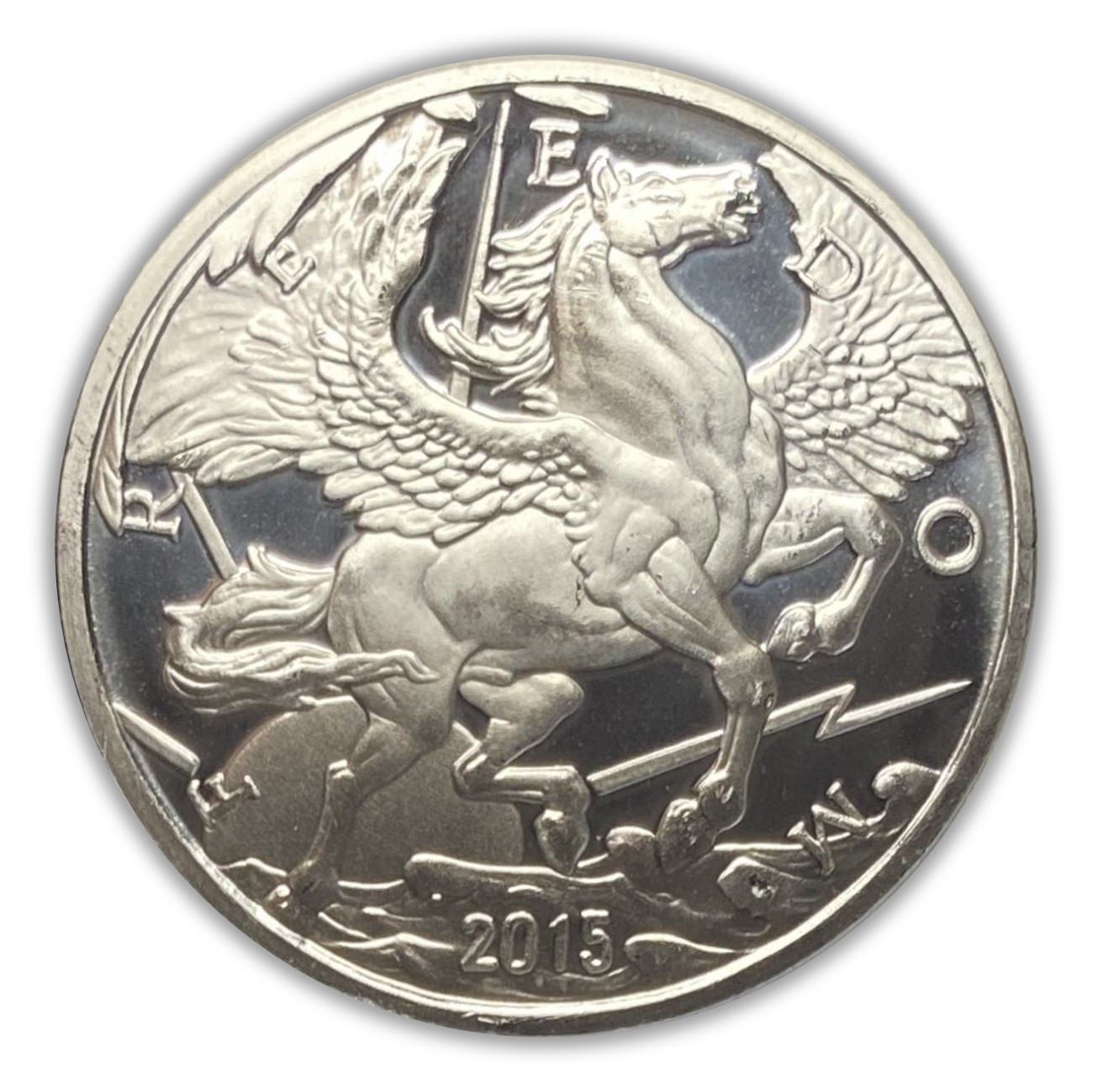 2015 Pegasus 1oz Silver Round