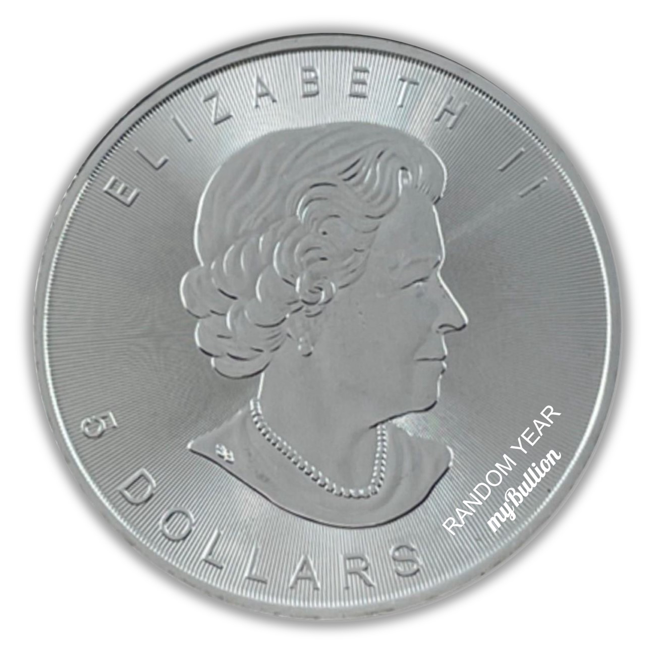 Canadian Maple 1 oz Silver Coin - Random Year