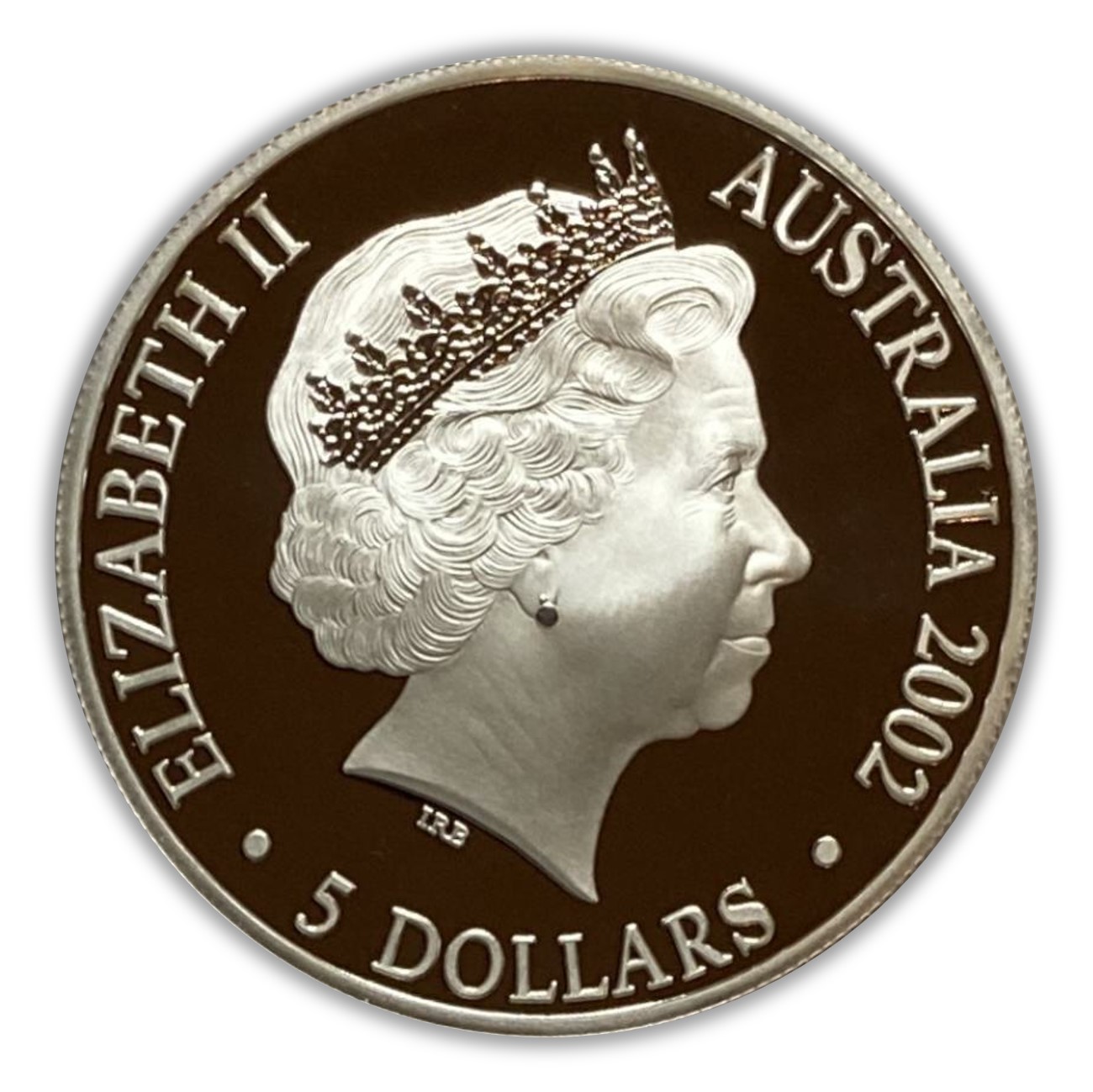 2002 The Queen Mother 1 oz Silver Coin