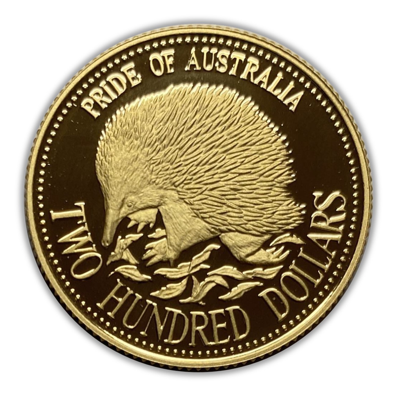 1992 Echidna Two Hundred Dollar Gold Coin