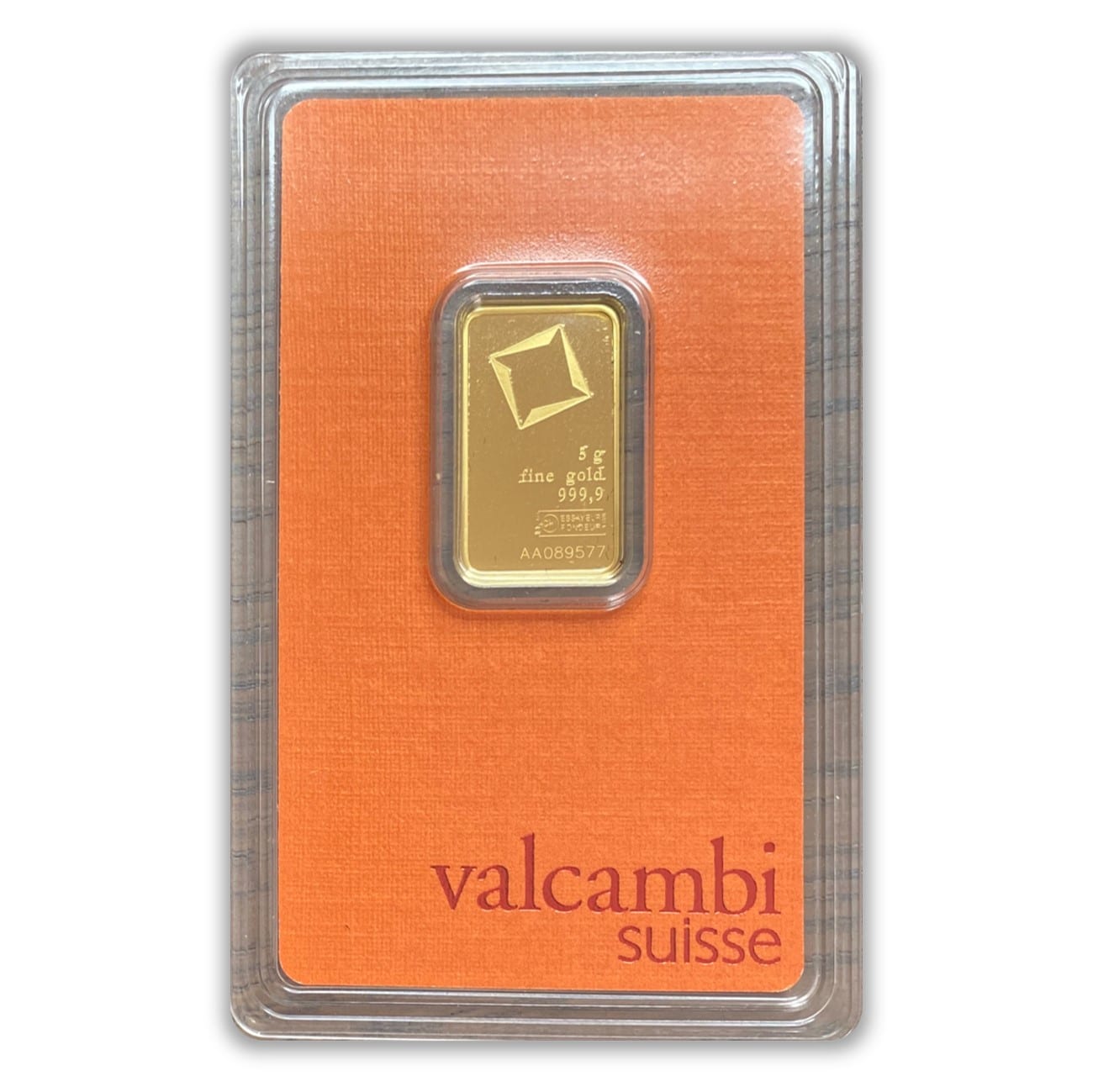 Valcambi 5 Gram Gold Bar MyBullion
