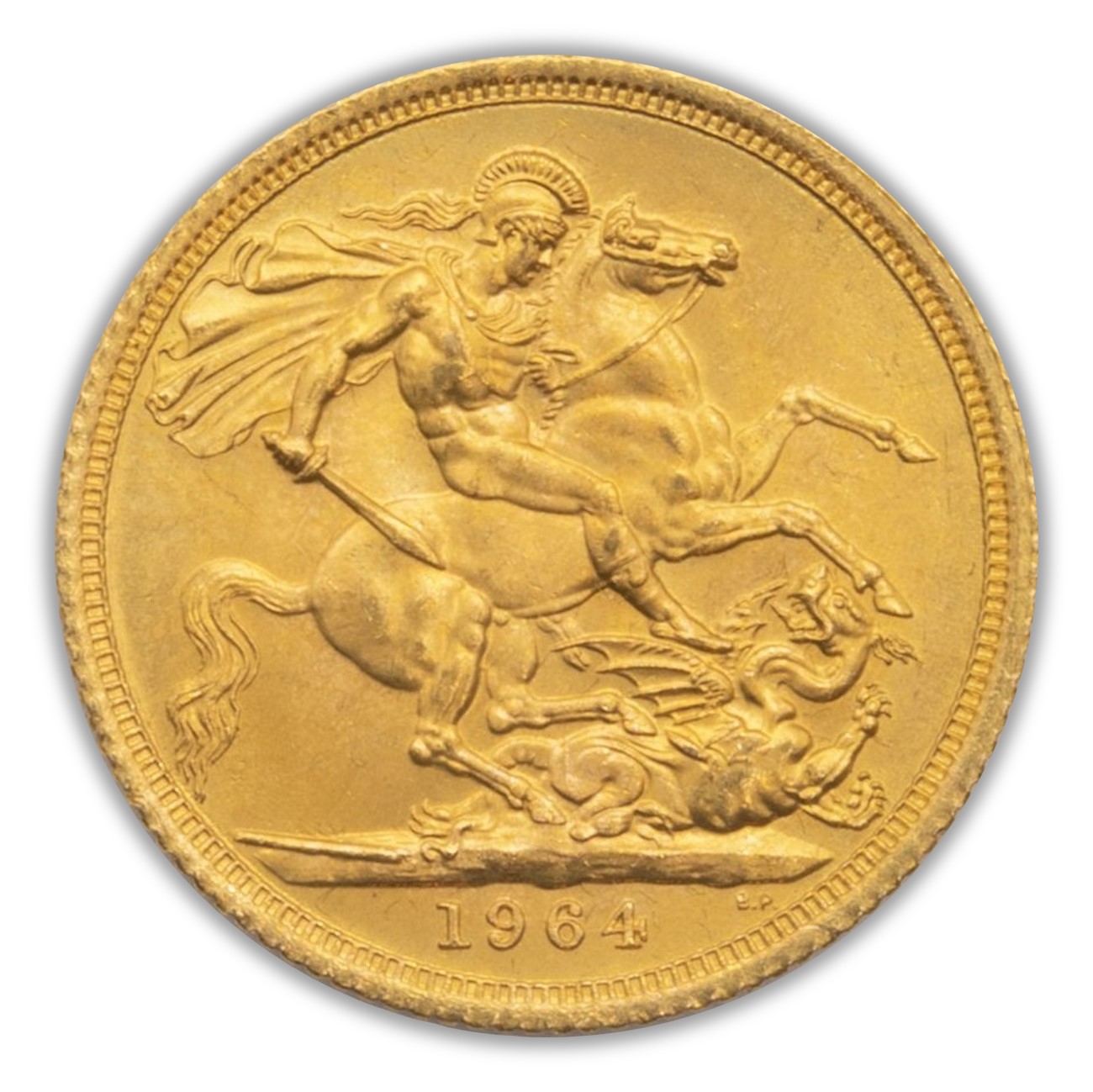 1964 British Sovereign Gold Coin