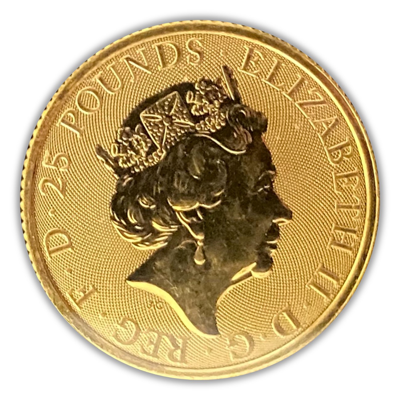 2023 Queens Beast Yale 1/4 oz Gold Coin