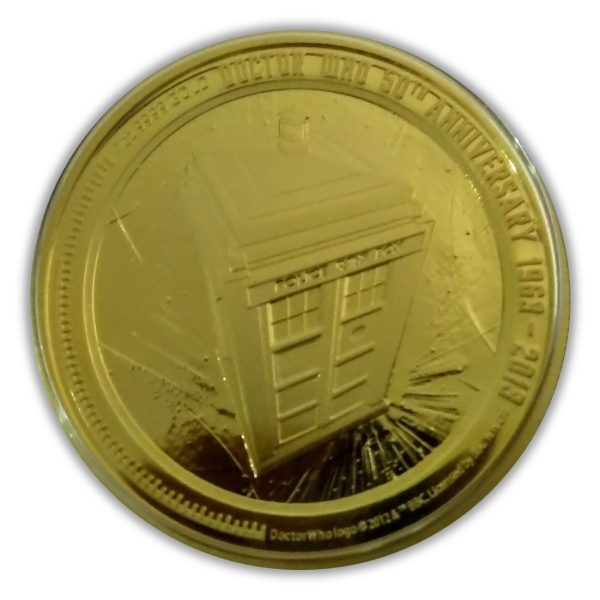2013 Niue Doctor Who $200 Two Hundred Dollar Gold Proof Coin - Reverse