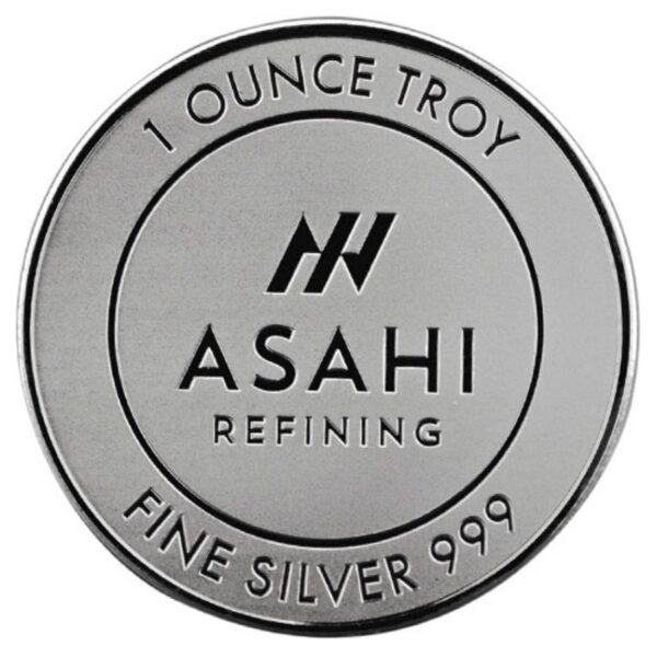 Asahi 1 oz Silver Round
