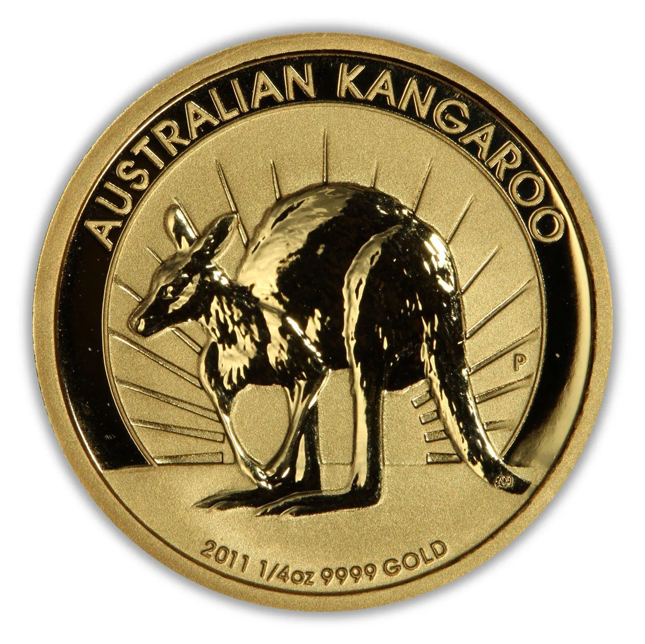 2011 Perth Mint 1/4oz Gold Kangaroo