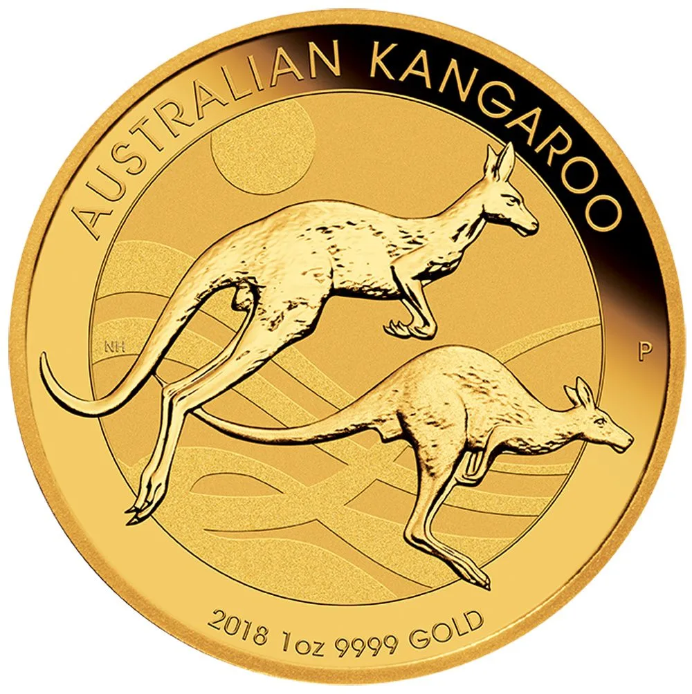 Perth Mint Gold 2018 Kangaroo 1/4 oz