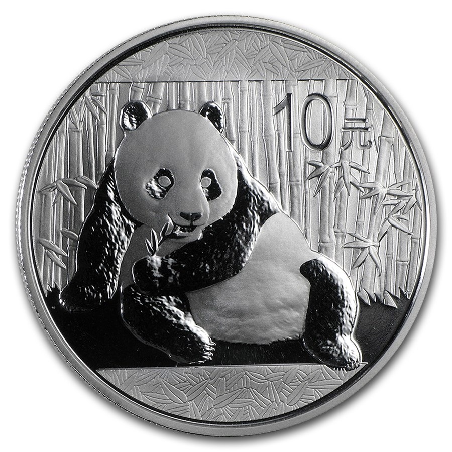 2015 Chinese Panda 1 oz Silver Coin