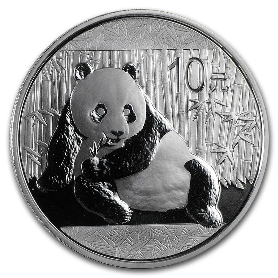 2015 Chinese Panda 1 oz Silver Coin