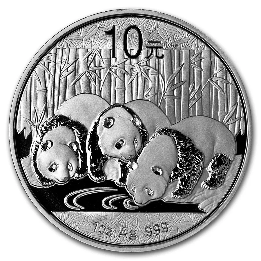 2013 Chinese Panda 1oz Silver Coin