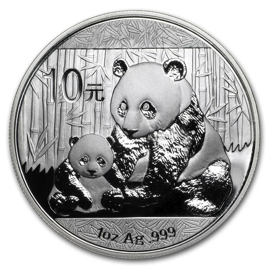 2012 Chinese Panda 1oz Silver Coin
