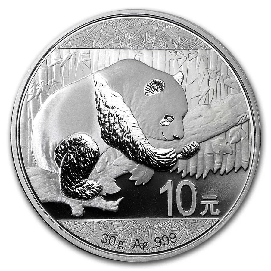 2016 Chinese Panda 30g Silver Coin