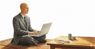 monk typing monk typing