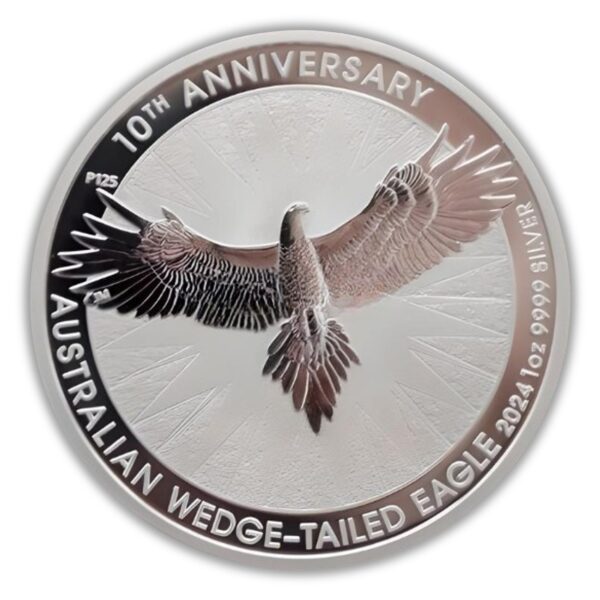 2024 Perth Mint Wedge Tailed Eagle 1oz Silver Coin