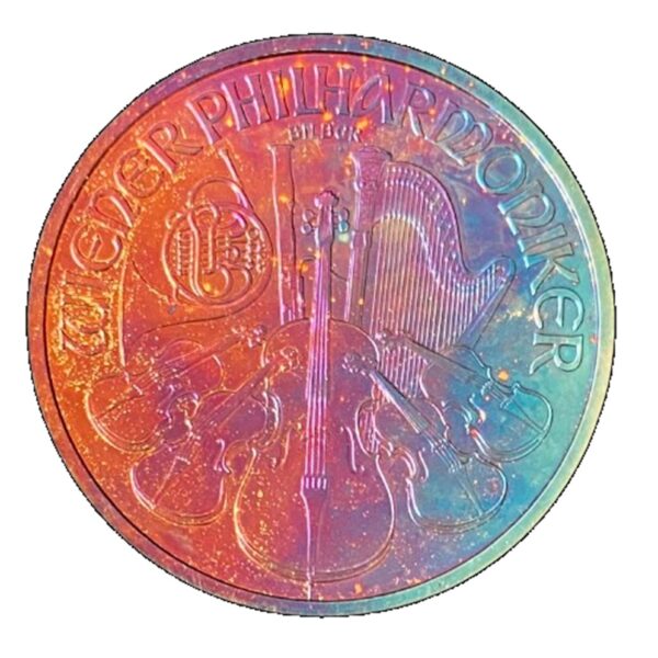 Austria Philharmonic 1oz Silver Coin (GALAXY TONED)