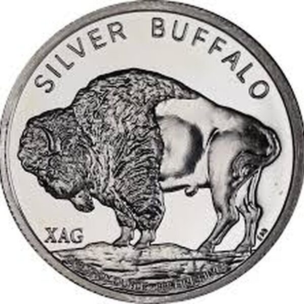 XAG Buffalo 1oz Silver Round
