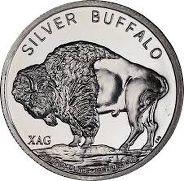 XAG Buffalo 1oz Silver Round